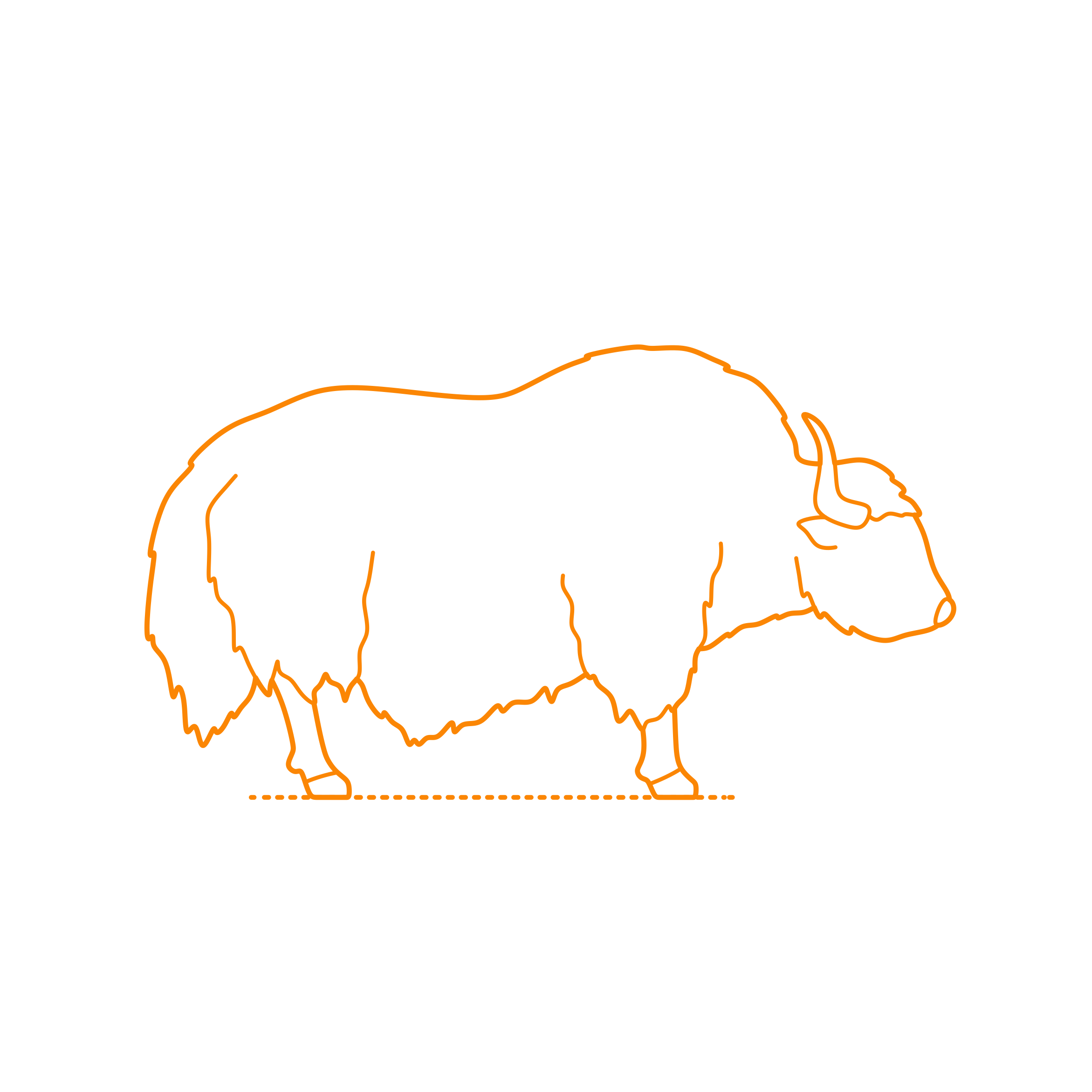 Animals Bovines Domestic Yak Digital Sketch Svg Design Free Vectors